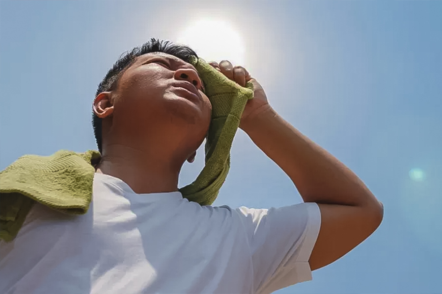 تنظیم دمای بدن با استراحتهای مکرر