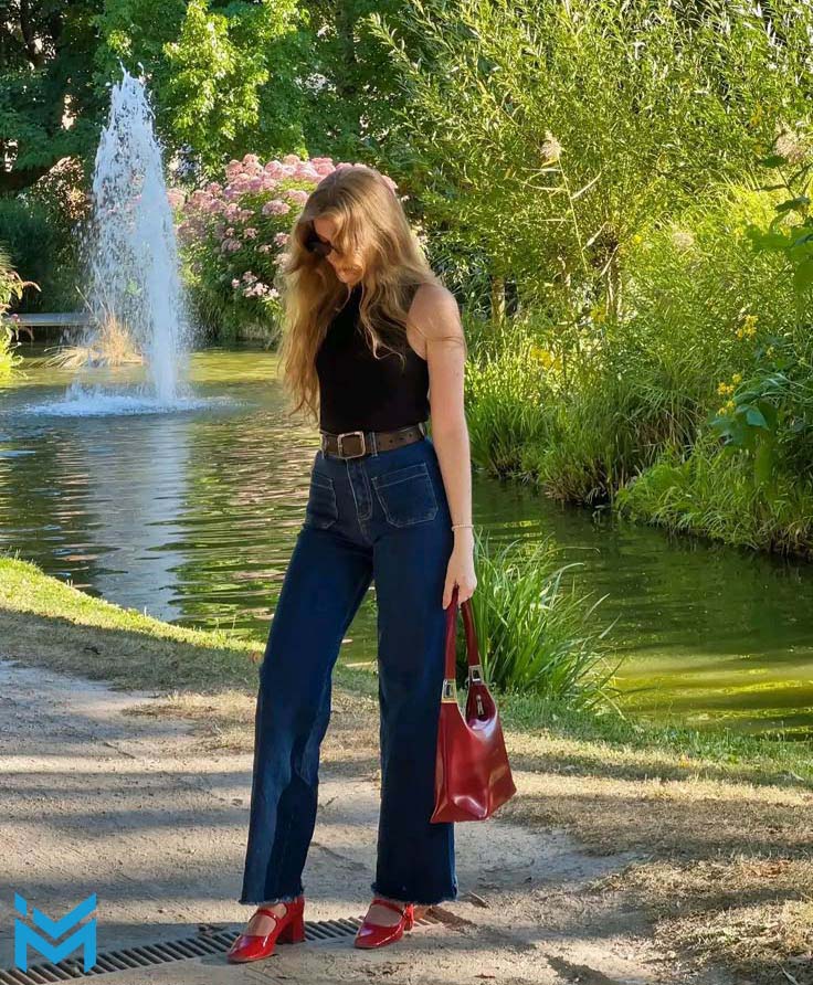 استایل ترند شلوار جین 9