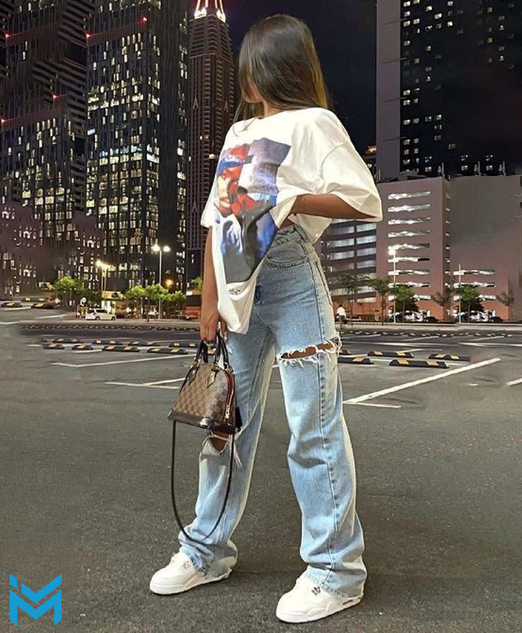 استایل ترند شلوار جین 6