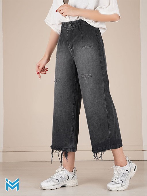 چه کفشی با شلوار جین کراپ بپوشیم؟ 10