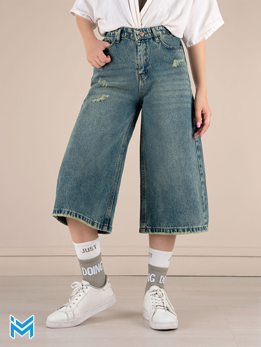 چه کفشی با شلوار جین کراپ بپوشیم؟ 9