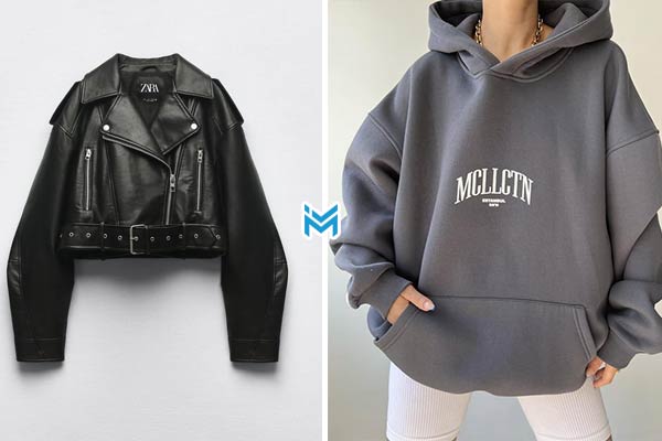 هودی طوسی با کت چرمی