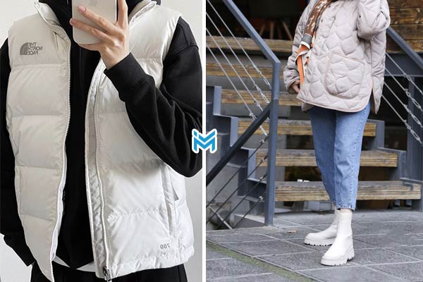 هودی و پافر با شلوار مام استایل